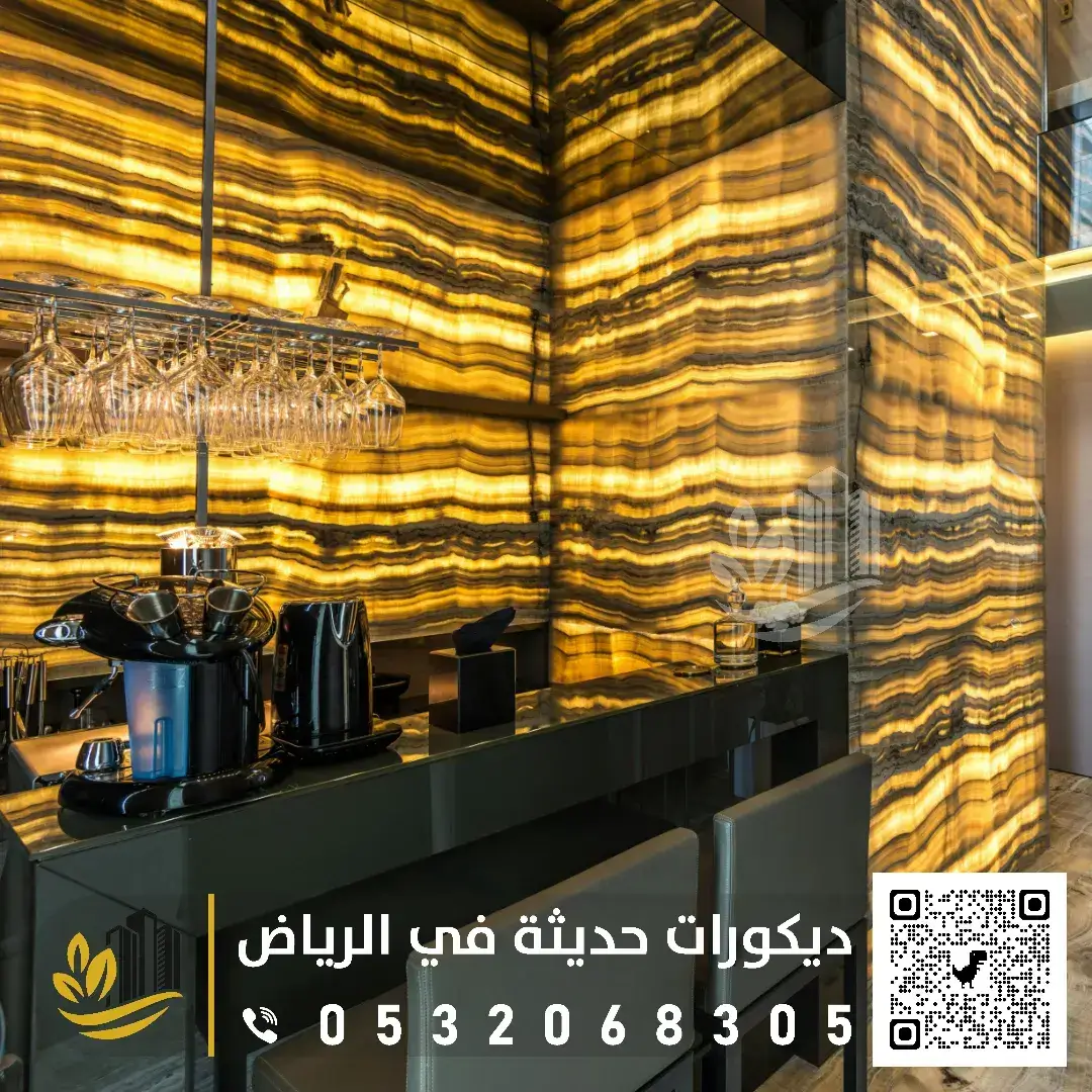 تركيب بديل رخام مضيئ في الرياض