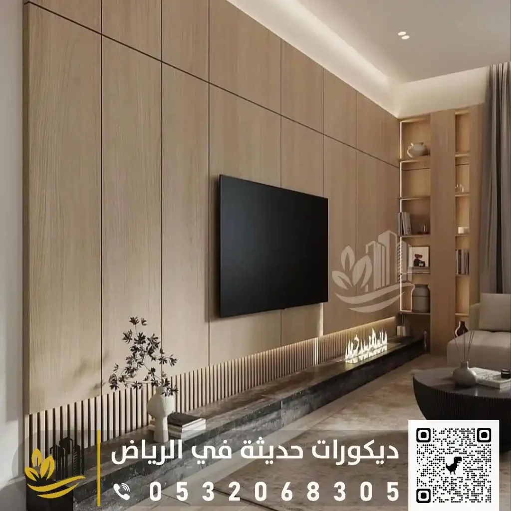 تنفيذ ديكورات شاشات بلازما في الرياض في حي الصحافة