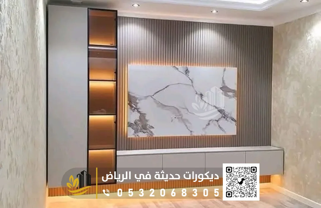 فني تركيب خلفية شاشة بالرياض 0558393231 ديكور شاشة بلازما في الرياض 22 خشب ديكور تلفزيون حي الصحافة بالرياض