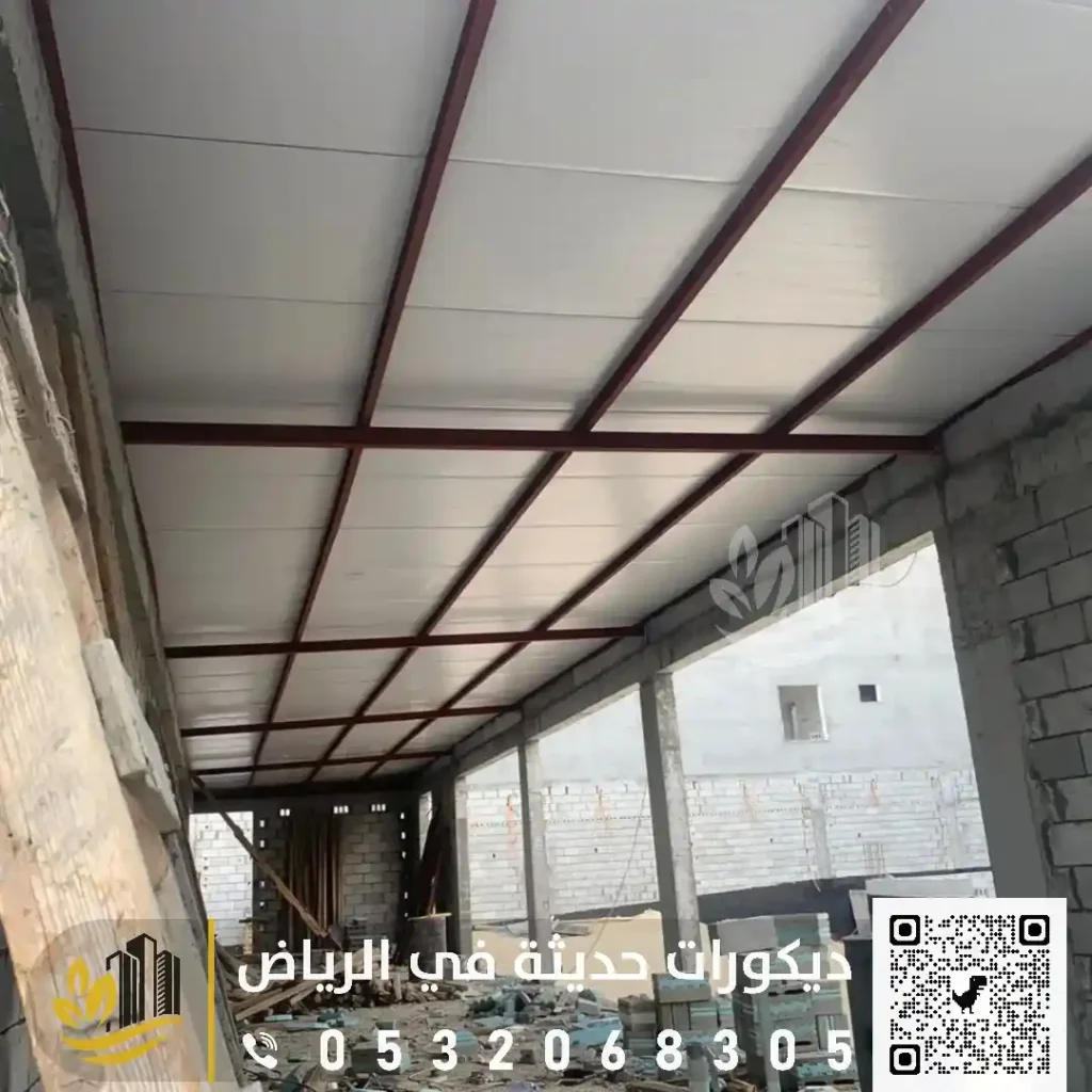 اعمال بناء الهناجر والمستودعات في شرق الرياض في حي لاندلس