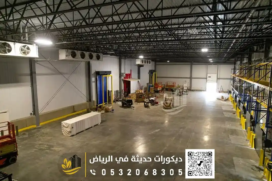 بناء هناجر بحي الرمال بالرياض