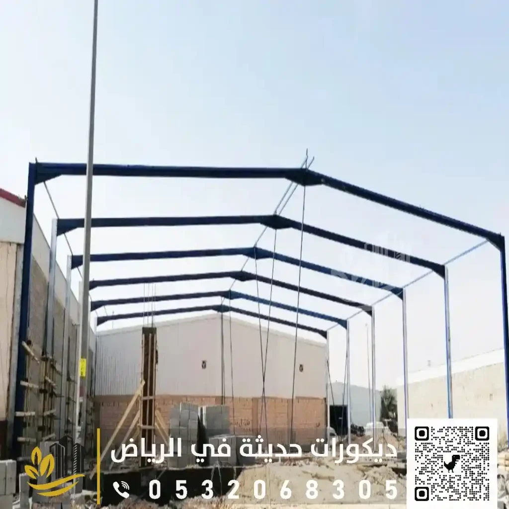 تصاميم المستودعات والهناجر في الرياض في حي السليمانية