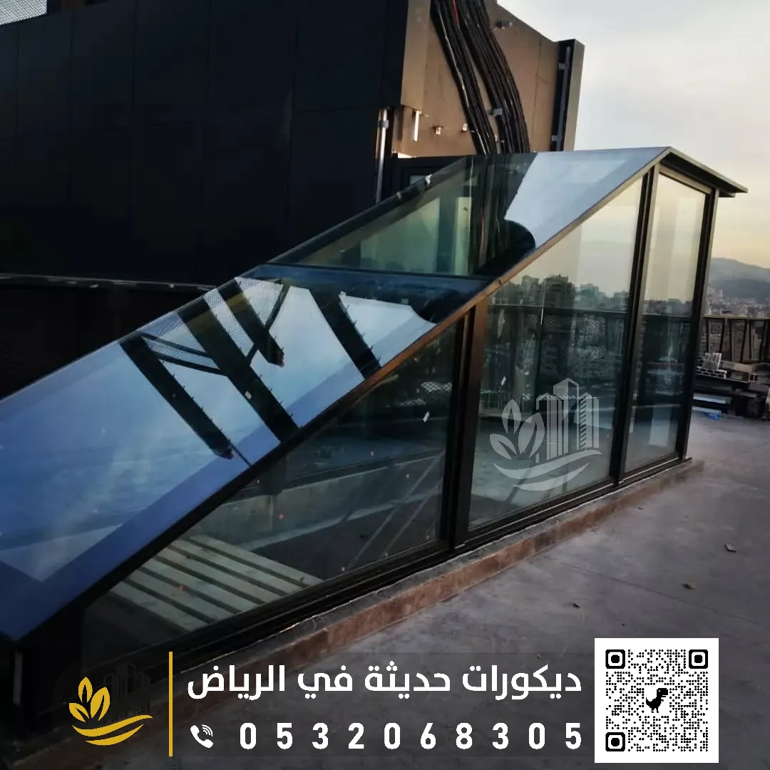 تفصيل قواطع زجاج سكريت بلورية بالرياض