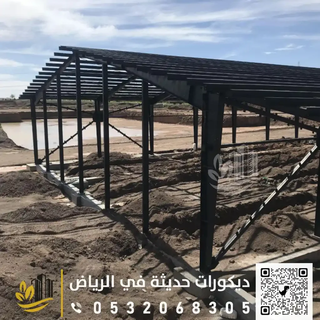 تكلفة بناء هنجر في شمال الرياض في حي الياسمين