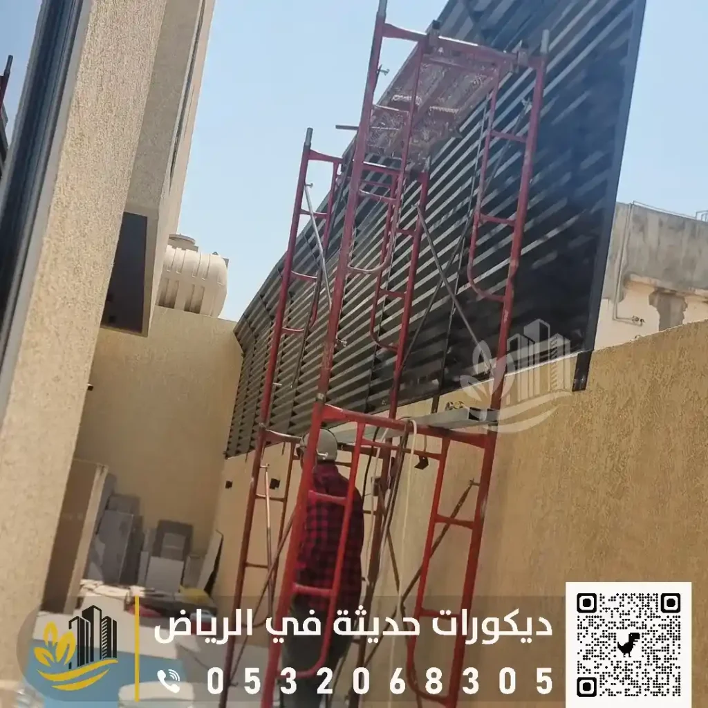 تركيب سواتر في الرياض 0559627365 تركيب سواتر بسعر مميز في الرياض 43 ساتر حديد للاحواش في حي النرجس في شمال الرياض
