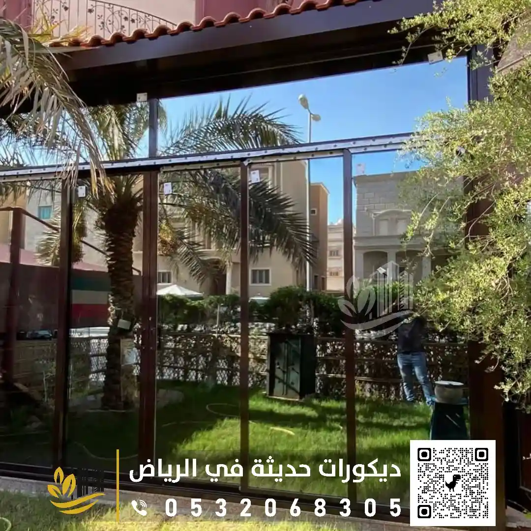 غرف زجاجية للحدائق بالرياض