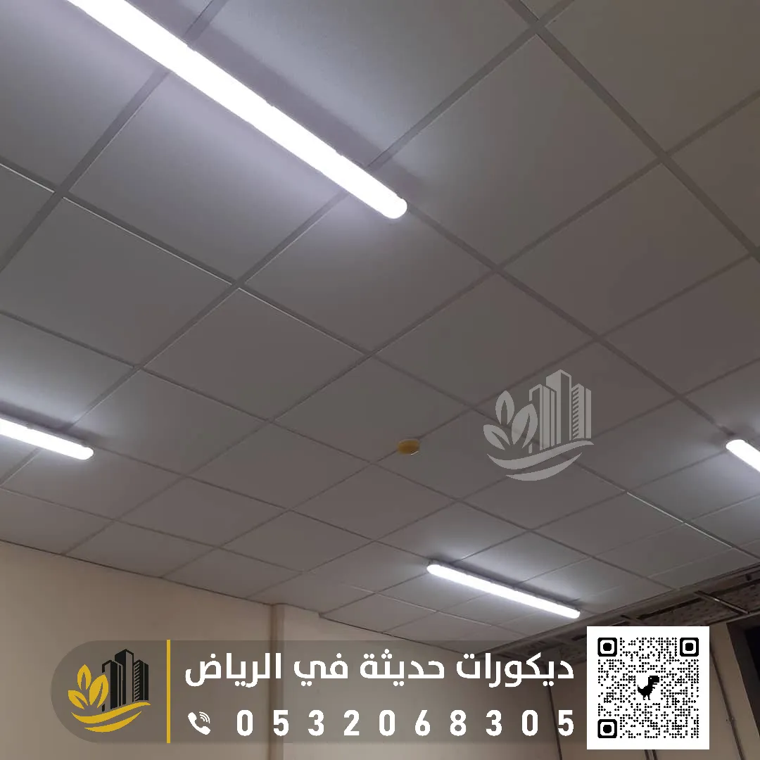 أشكال السقف المستعار في غرب الرياض