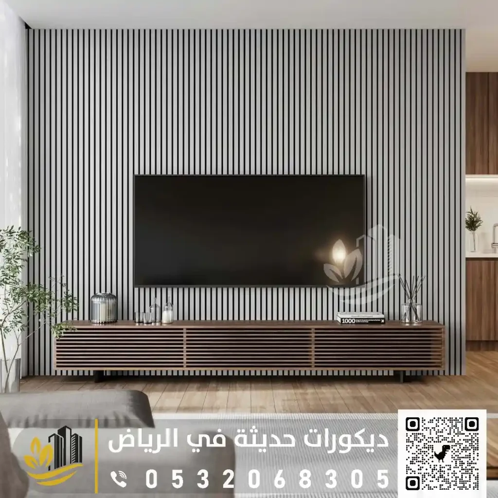 خلفيات تلفزيون بديل خشب في غرب الرياض في حي السويدي