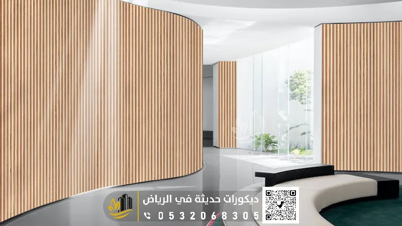 ديكورات بديل خشب مداخل بالرياض