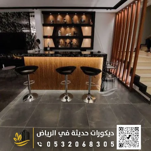 صور بديل خشب استقبال بالرياض