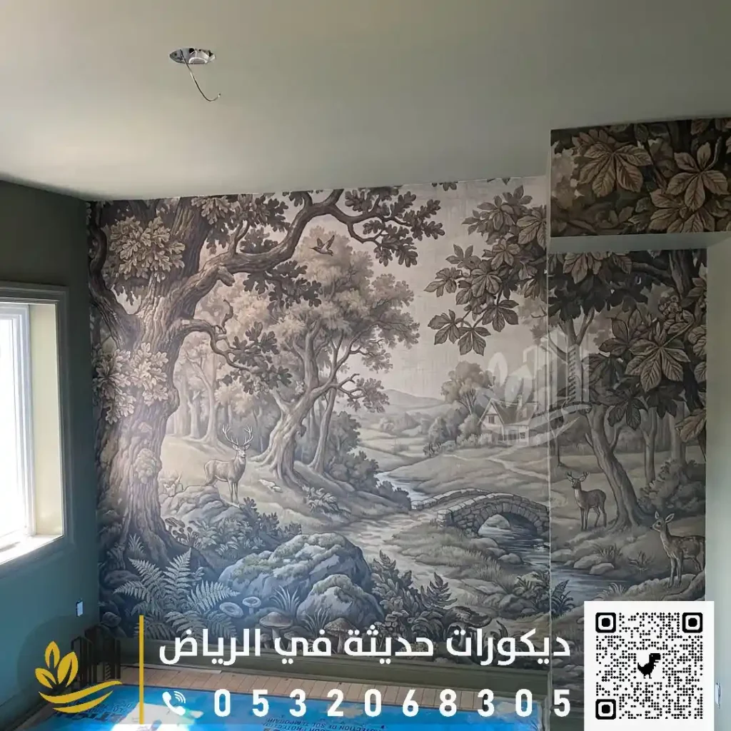 ورق حائط للصالات في غرب الرياض في حي لبن