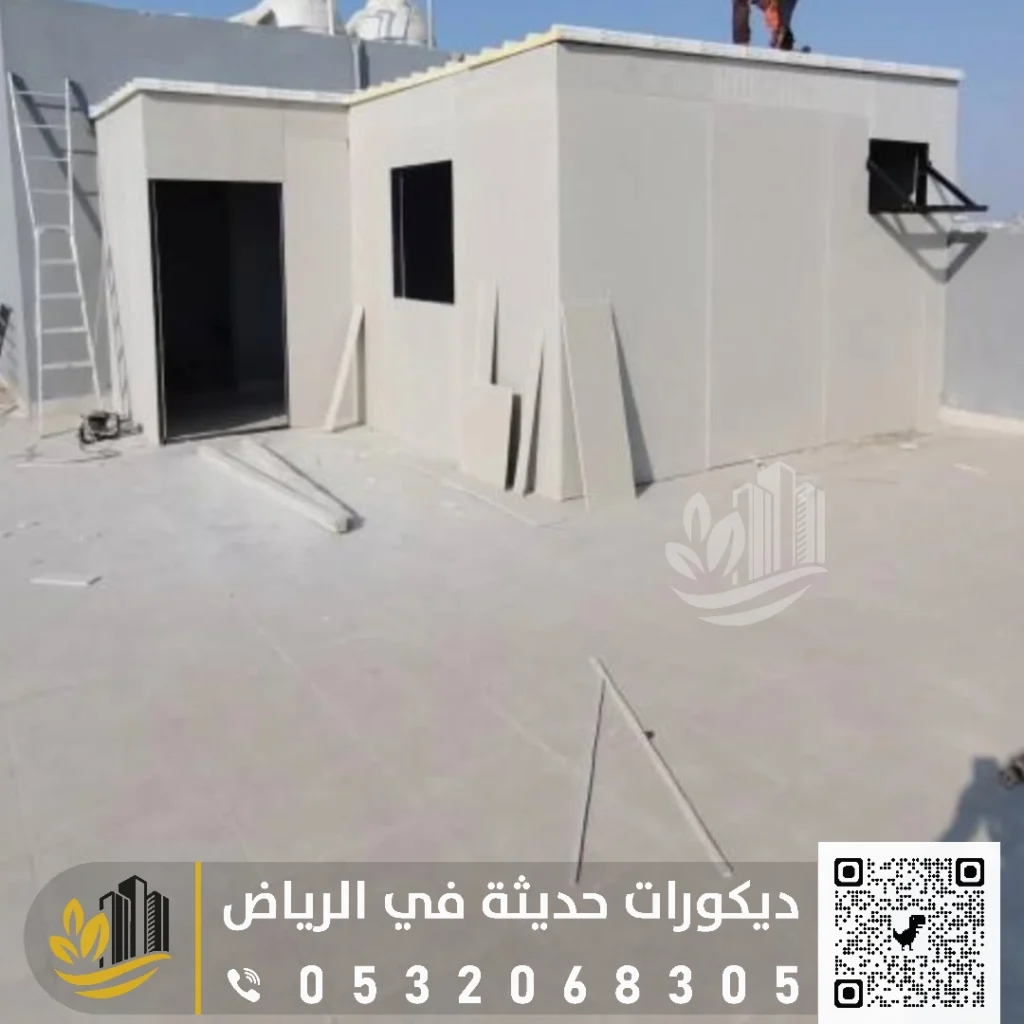 تكاليف بناء ملحق في السطح في الرياض بحي الدار البيضاء