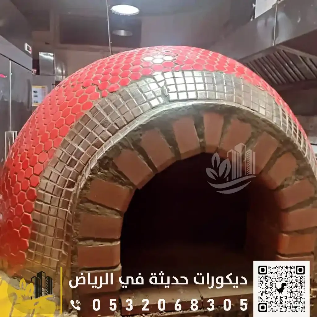 اعمال الافران الطوب في غرب الرياض في حي السويدي
