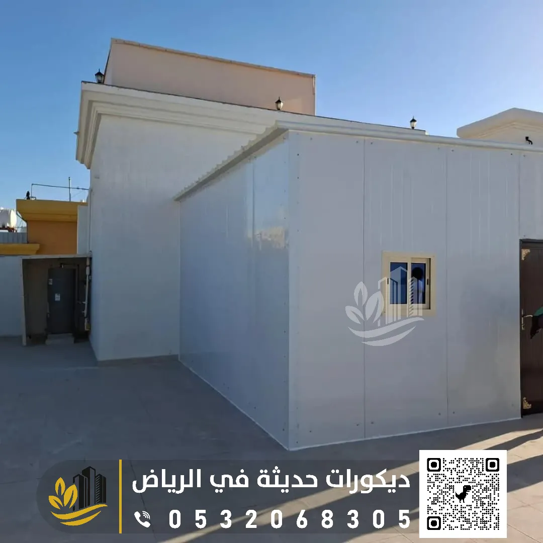 بناء ساندوتش بانل في الرياض حي الغروب