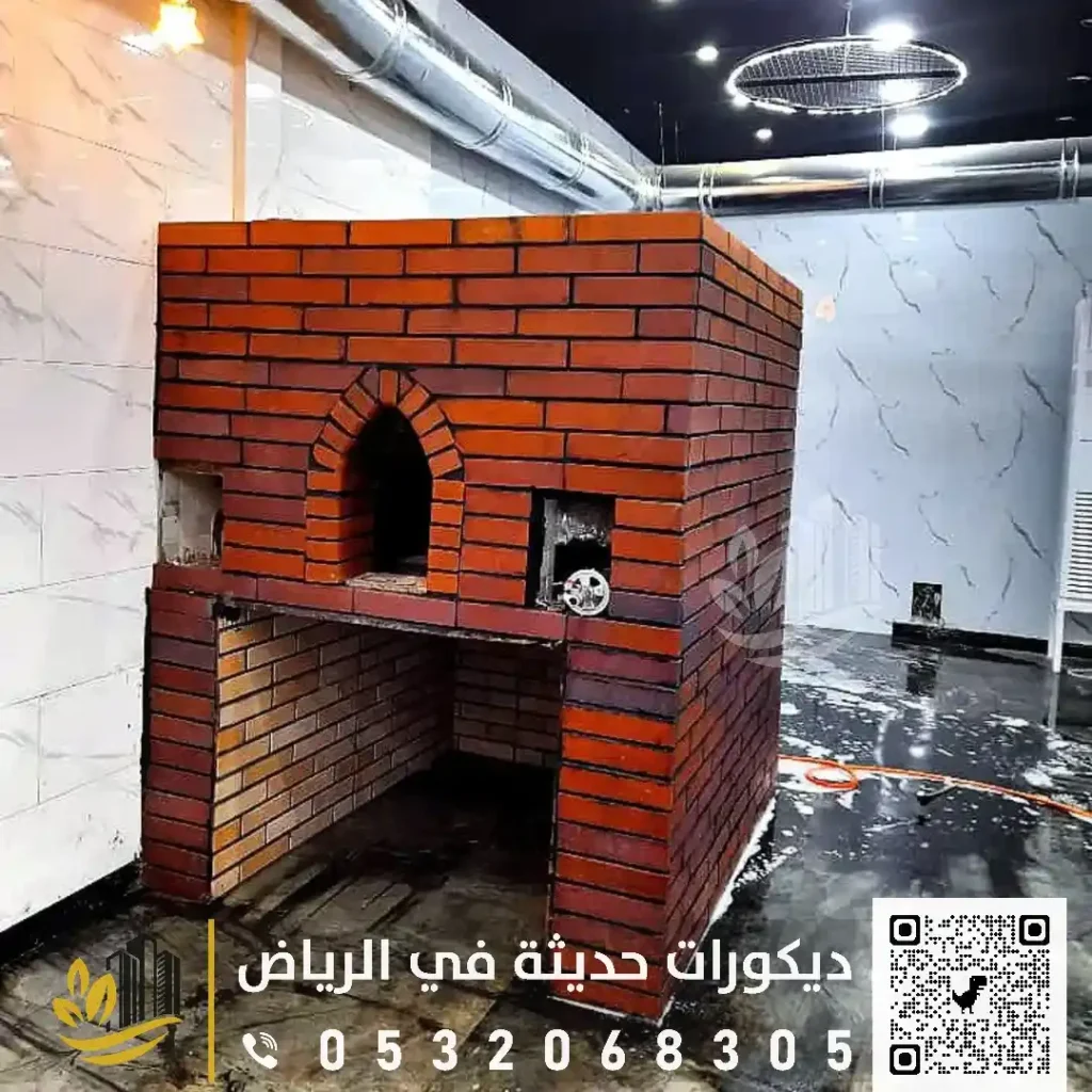 بناء فرن للمخبز في شرق الرياض في حي قرطبة