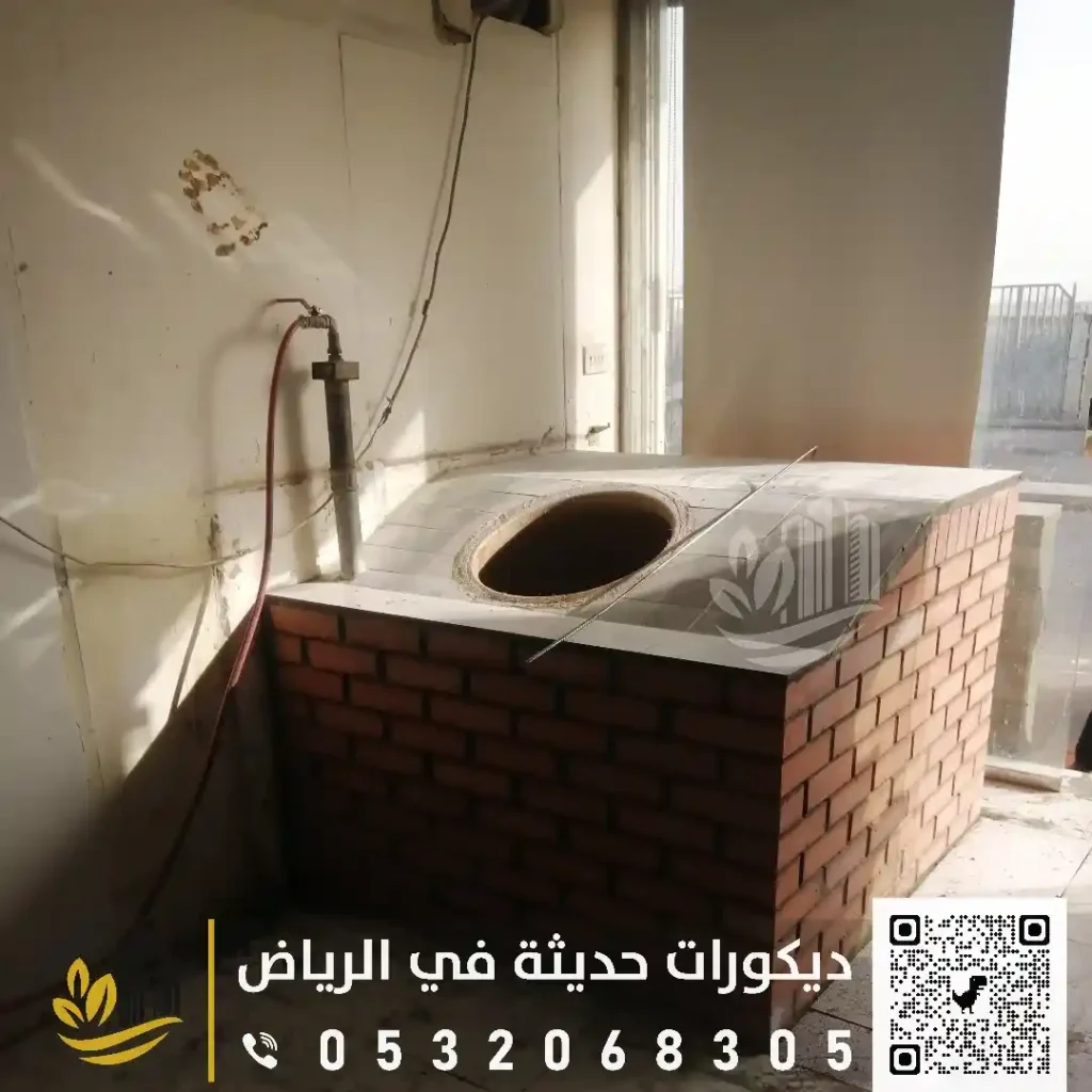 شواية طوب احمر في الرياض في حي الشميسي