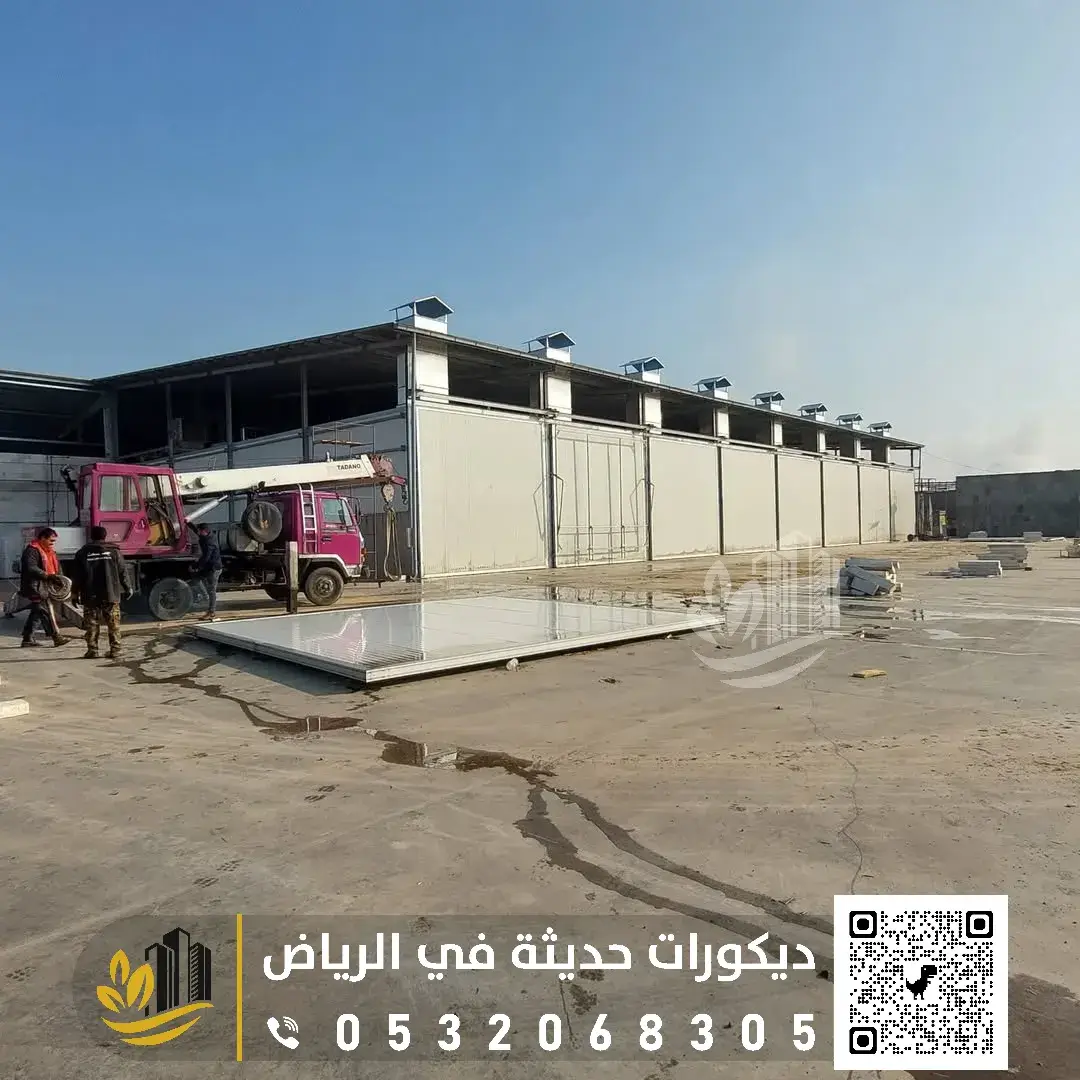 طريقة رفع الساندوتش بانل بالرياض