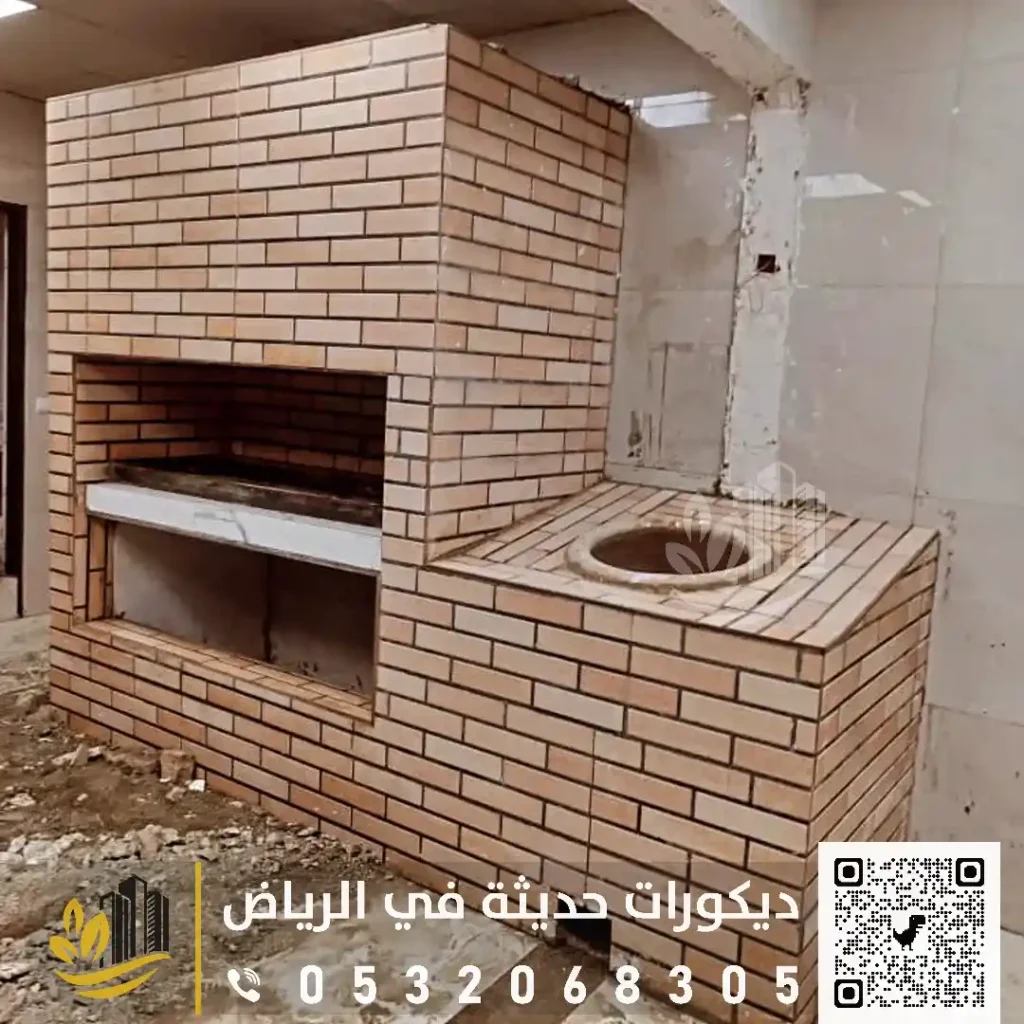 معلم بناء افران طوب بالرياض في حي الياسمين