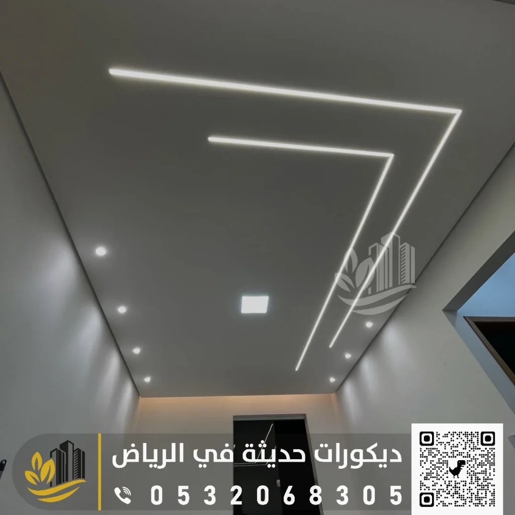 اشكال جبس امبورد في شمال الرياض في حي الربيع