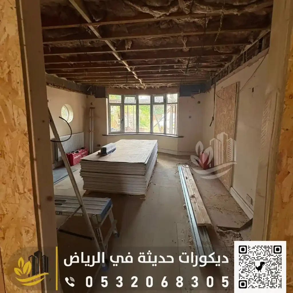 عزل صوت الجدران الداخلية في غرب الرياض في حي ام الحمام